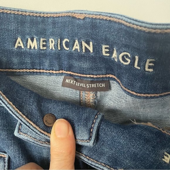 SOLD NWT American Eagle Next Level Super High-Waisted Flare Jean  Sz 6R - Picture 11 of 14